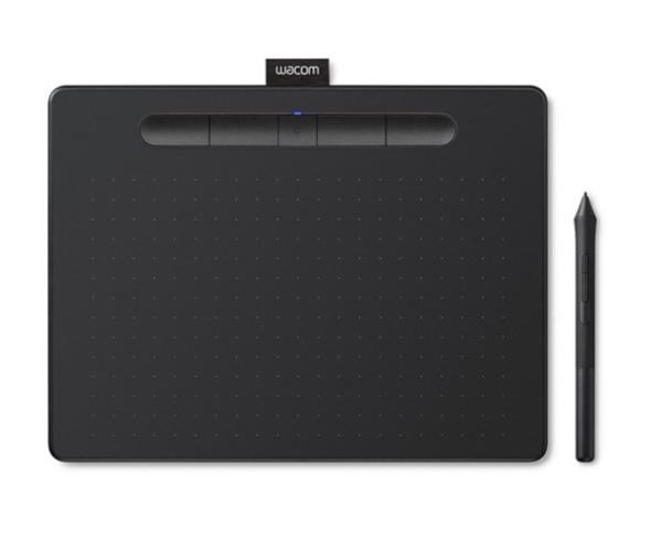 Bảng Vẽ Wacom Intuos S, Bluetooth, Black (CTL-4100WL)