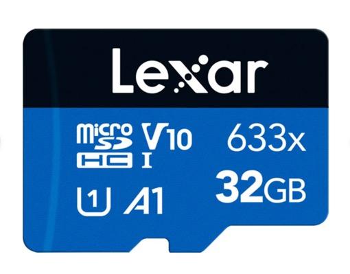 Thẻ nhớ LEXAR 32GB microSDHC Class 10, U1, V10, A1 -LMS0633032G-BNNNG - Không Adapter