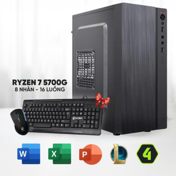 PC Văn Phòng RYZEN 7 5700G | 16G | NVME 256G| ONBOARD RX VEGA 8