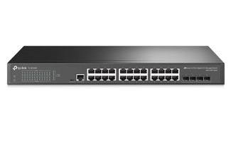 Switch TP-Link TL-SG3428 (24 port gigabit RJ45 ports và 4 port gigabit SFP)