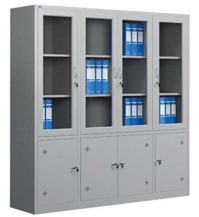 Tủ hồ sơ TUO9K10CK | Tủ sắt lớn rộng 1m8 gồm 7 khoang